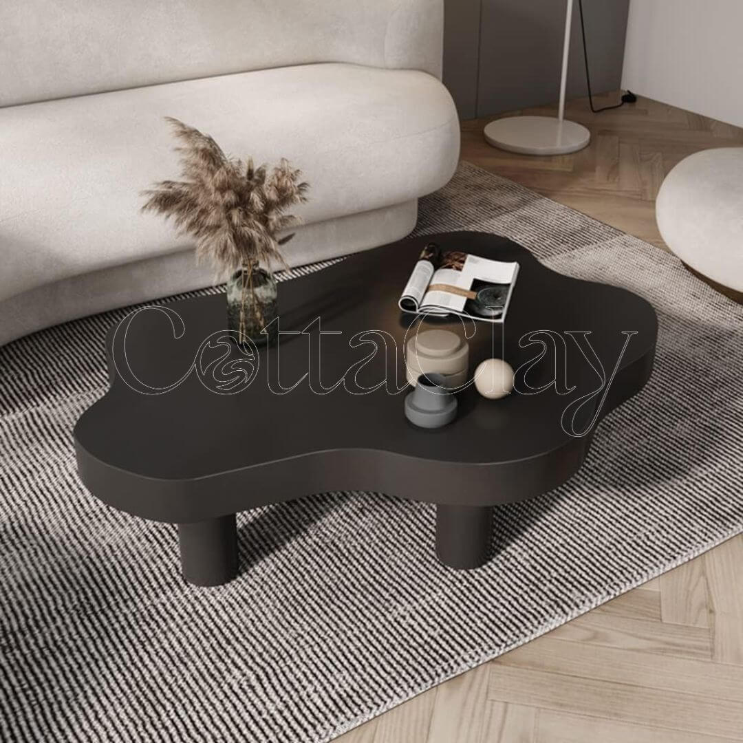 Table Basse (Nébulosa) – Table de Salon Personnalisable en Bois | CottaClay