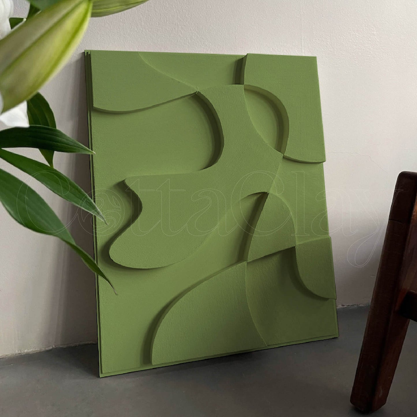 Tableau Abstrait 3D Shape 06 – CottaClay