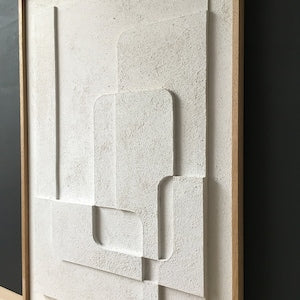 Relief wall art, wall decor minimalism, modern wall art