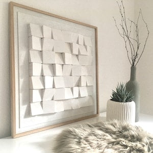 Wood wall art, wall decor minimalism, modern wall art